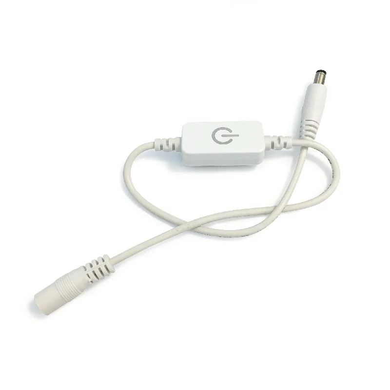 String Lights for Balcony DecorationNora Lighting NATL-518W In-Line Touch Dimmer - White String Lights for Balcony DecorationNora Lighting NATL-518W In-Line Touch Dimmer - White