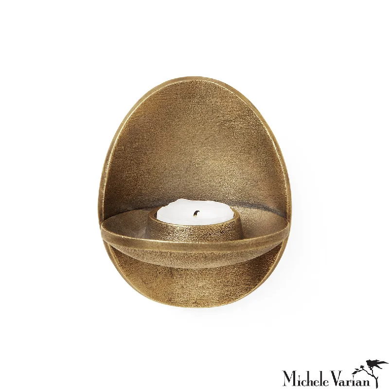 Industrial Wall - Mounted Lighting for Workshop WallsAgapé Wall Tealight Holder