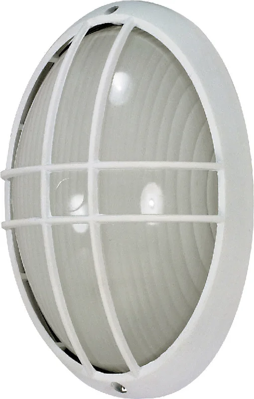Nuvo Lighting 60-4572-LED Signature Collection One Light Exterior Outdoor Wall or Ceiling Fixture in White Finish Nuvo Lighting 60-4572-LED Signature Collection One Light Exterior Outdoor Wall or Ceiling Fixture in White Finish