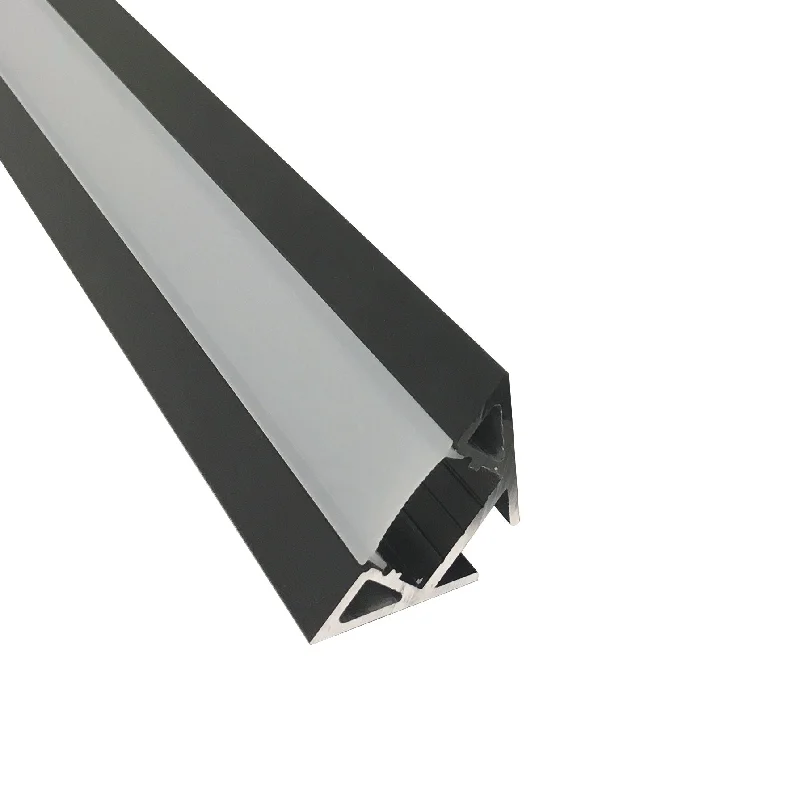 String Lights for Porch LightingNora Lighting NATL-C28B 4-ft Corner Channel (Plastic Diffuser and End Caps Included) - Black String Lights for Porch LightingNora Lighting NATL-C28B 4-ft Corner Channel (Plastic Diffuser and End Caps Included) - Black