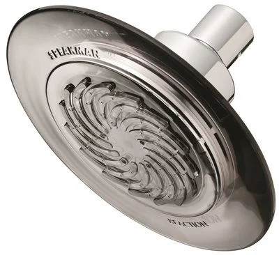 Speakman Reaction Low-Flow' Single-Function Showerhead' Chrome And Smokey Gray' 1.75 Gpm Speakman Reaction Low-Flow' Single-Function Showerhead' Chrome And Smokey Gray' 1.75 Gpm