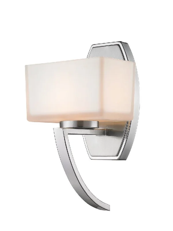 Z-Lite Lighting 614-1SBN Cardine Collection One Light Wall Sconce in Brushed Nickel Finish Z-Lite Lighting 614-1SBN Cardine Collection One Light Wall Sconce in Brushed Nickel Finish