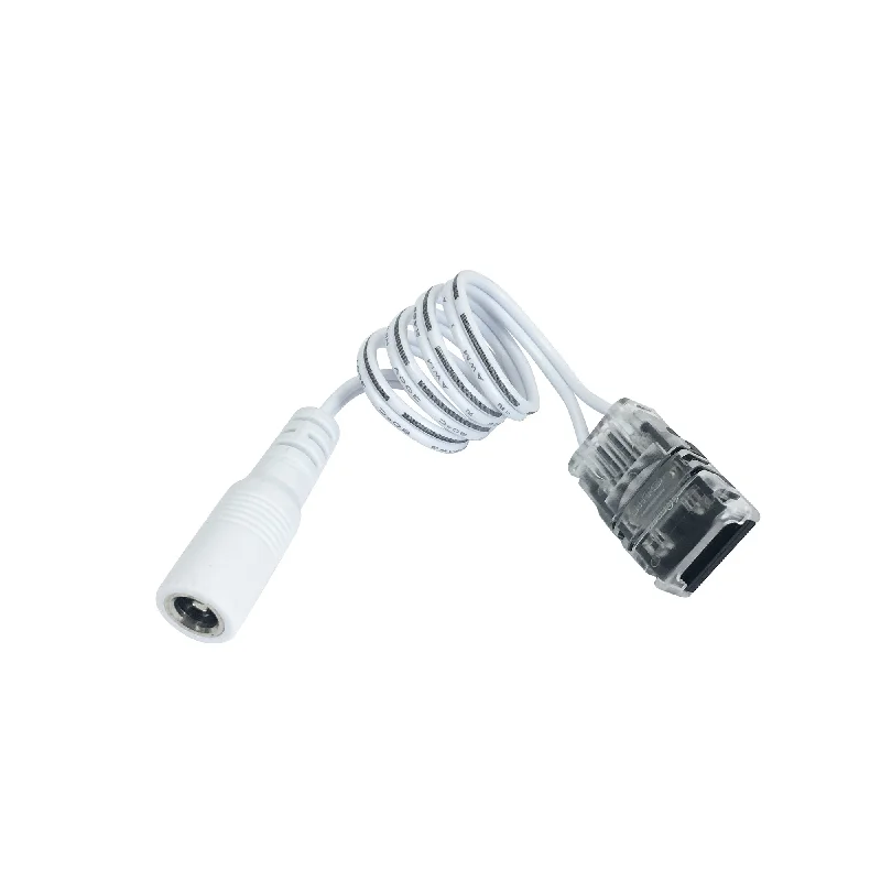 String Lights for Camping TripsNora Lighting NATLCD-210 12" Power Line Connector For NUTP12 Comfort Dim Tape Light - White String Lights for Camping TripsNora Lighting NATLCD-210 12" Power Line Connector For NUTP12 Comfort Dim Tape Light - White