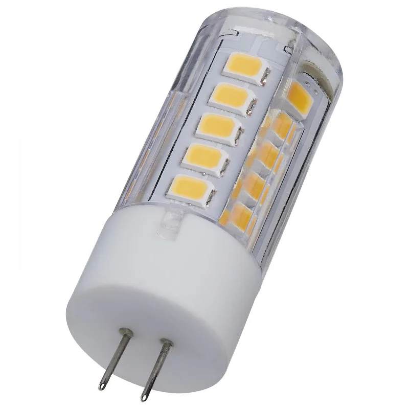 Industrial Wall - Mounted Lighting for Workshop WallsT5 Mini LED Bulb, 3 Watts, 330 Lumens, 3000K, G4 Base, Clear Finish, 12V Industrial Wall - Mounted Lighting for Workshop WallsT5 Mini LED Bulb, 3 Watts, 330 Lumens, 3000K, G4 Base, Clear Finish, 12V