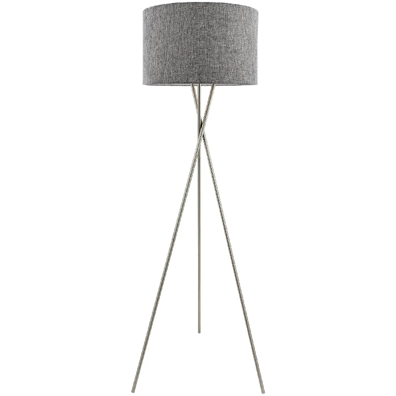 Waterproof Industrial Lighting for Wet AreasKira Home Sadie 60" Mid Century Modern Tripod LED Floor Lamp + 9W bulb (Energy Efficient/Eco-Friendly), Gray Drum Shade, Brushed Nickel Finish Waterproof Industrial Lighting for Wet AreasKira Home Sadie 60" Mid Century Modern Tripod LED Floor Lamp + 9W bulb (Energy Efficient/Eco-Friendly), Gray Drum Shade, Brushed Nickel Finish