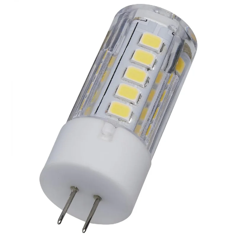 Industrial Lighting with High CRI (Color Rendering Index) for True Color PerceptionT5 Mini LED Bulb, 3 Watts, 330 Lumens, 5000K, G4 Base, Clear Finish, 12V Industrial Lighting with High CRI (Color Rendering Index) for True Color PerceptionT5 Mini LED Bulb, 3 Watts, 330 Lumens, 5000K, G4 Base, Clear Finish, 12V