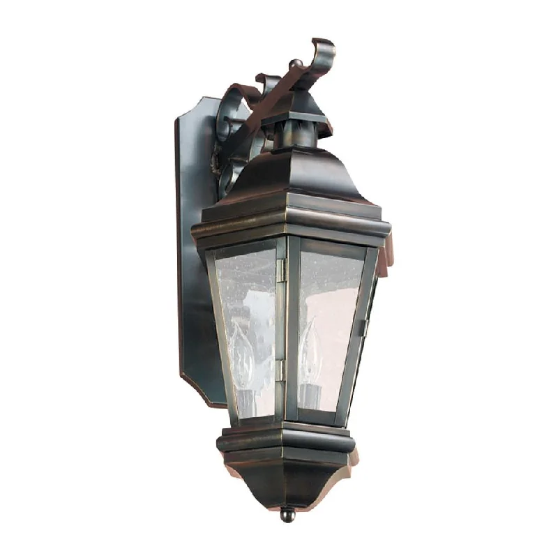 SPJ Lighting SPJ46-04B Heavy Scroll Mount Lantern