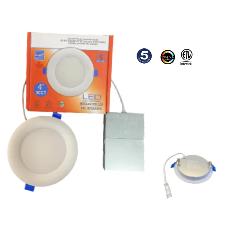 Corrosion - Resistant Industrial Lighting for Coastal FactoriesLED 5 CCT Colour Changing Slim Pot Lights Corrosion - Resistant Industrial Lighting for Coastal FactoriesLED 5 CCT Colour Changing Slim Pot Lights