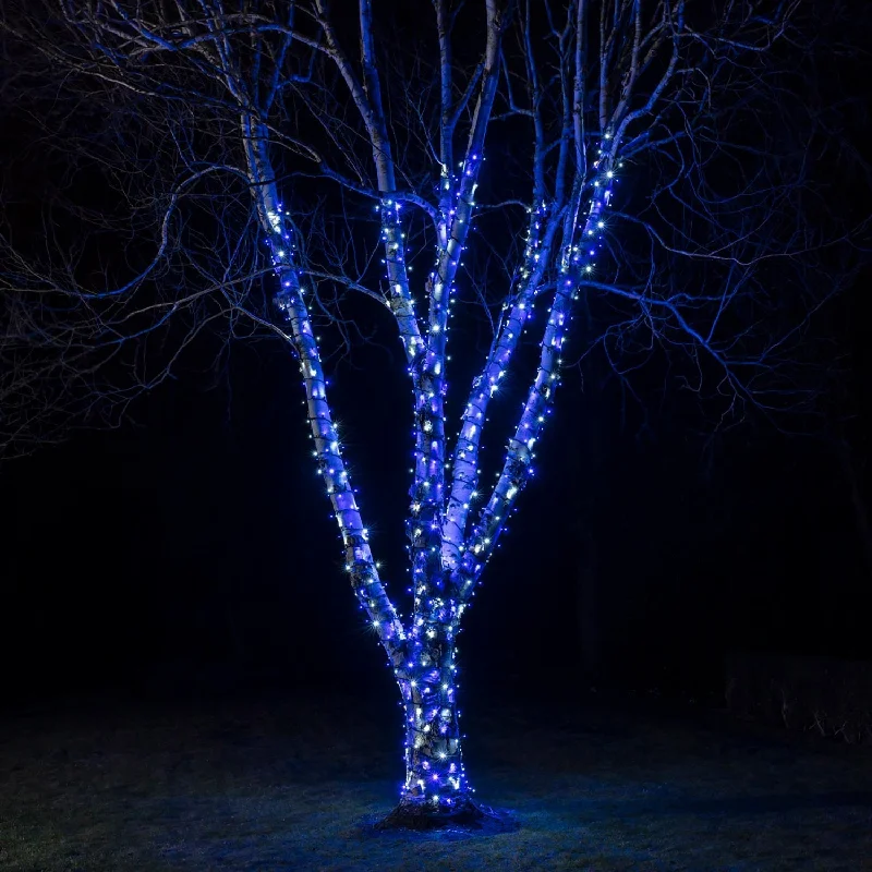 Color - Changing LED String Lights for Christmas DecorPro Connect 50m 500 Blue & White Connectable String Lights Black Cable Color - Changing LED String Lights for Christmas DecorPro Connect 50m 500 Blue & White Connectable String Lights Black Cable