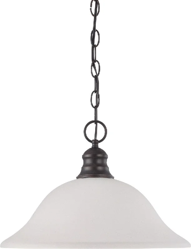 Nuvo Lighting 60-3363 Signature Collection One Light Energy Star Efficient G24 Hanging Pendant in Mahogany Bronze Finish Nuvo Lighting 60-3363 Signature Collection One Light Energy Star Efficient G24 Hanging Pendant in Mahogany Bronze Finish