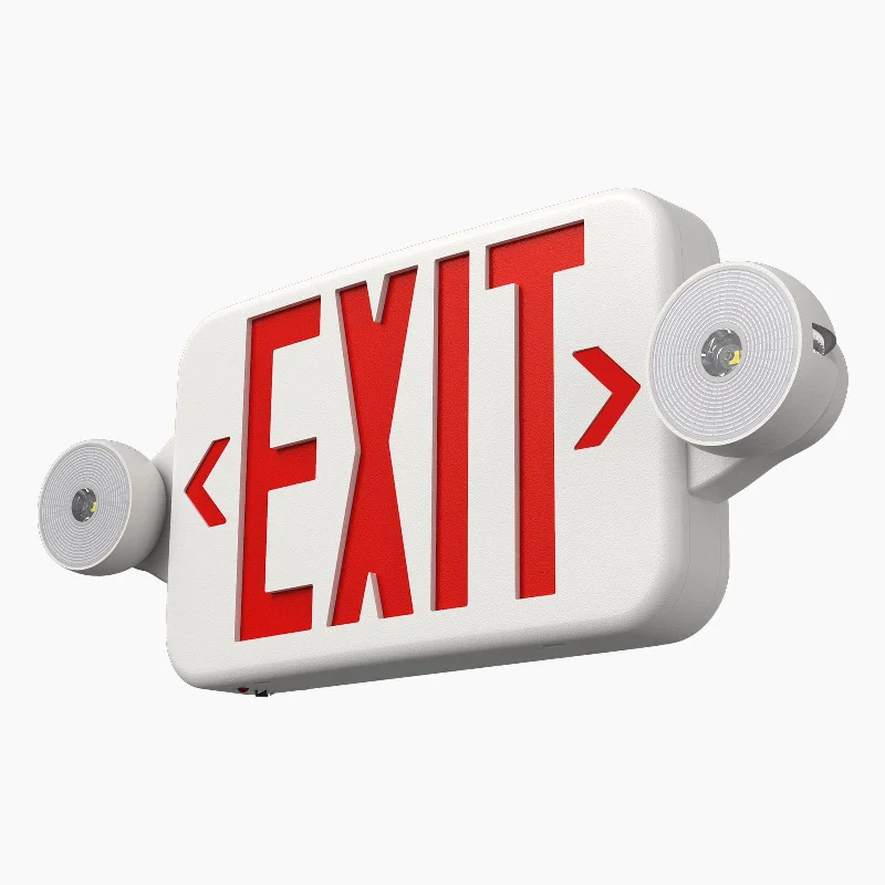 High - Bay LED Industrial Lighting for Warehouses2/4/6/12 Pack Red/Green Led Exit Signs with Emergency Lights Combo Adjustable Two Heads, Battery Backup Exit Light, AC 120/277V High - Bay LED Industrial Lighting for Warehouses2/4/6/12 Pack Red/Green Led Exit Signs with Emergency Lights Combo Adjustable Two Heads, Battery Backup Exit Light, AC 120/277V
