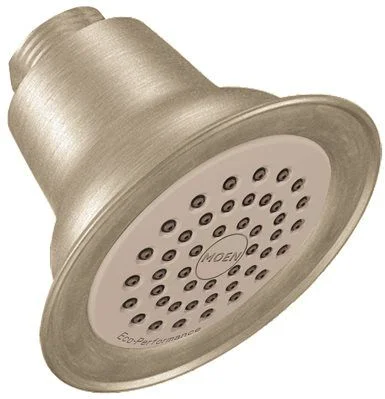 Moen Showerhead Single Function Brushed Nickel' 2.5 Gpm