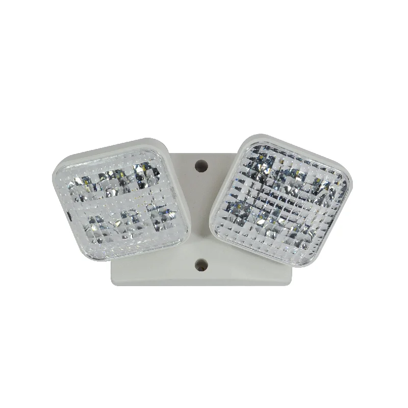 String Lights with Multicolored Bulbs for Festive OccasionsNora Lighting NE-872LEDW Emergency LED Single Square Head Remote, 2x 1W, 150lm - White String Lights with Multicolored Bulbs for Festive OccasionsNora Lighting NE-872LEDW Emergency LED Single Square Head Remote, 2x 1W, 150lm - White