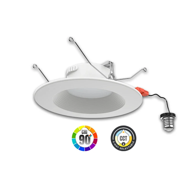 Explosion - Proof Industrial Lighting for Hazardous LocationsLDRR6 Nebula 6" 15W LED Retrofit Downlight, CCT Select Explosion - Proof Industrial Lighting for Hazardous LocationsLDRR6 Nebula 6" 15W LED Retrofit Downlight, CCT Select