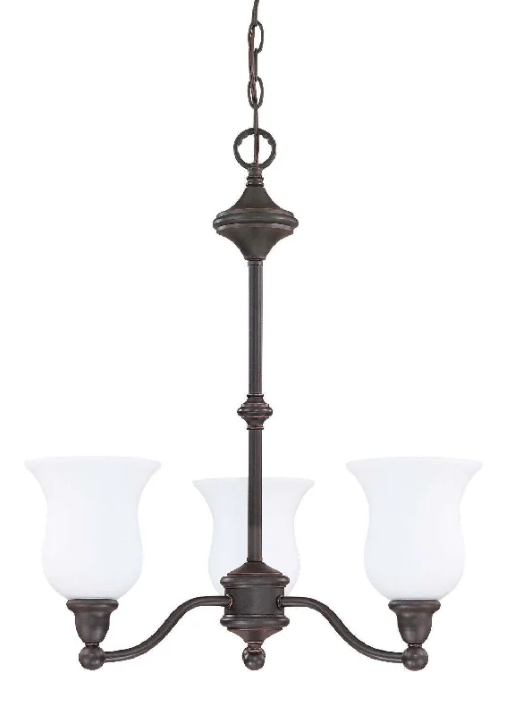 Nuvo Lighting 60-2426 Glenwood Collection Three Light Energy Star Rated Fluorescent GU24 Hanging Chandelier in Sudbury Bronze Finish Nuvo Lighting 60-2426 Glenwood Collection Three Light Energy Star Rated Fluorescent GU24 Hanging Chandelier in Sudbury Bronze Finish