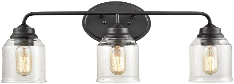 Industrial Wall - Mounted Lighting for Workshop WallsLuca Glass Wall Sconce 3-Light Wall Lighting / Vanity Lights Industrial Wall - Mounted Lighting for Workshop WallsLuca Glass Wall Sconce 3-Light Wall Lighting / Vanity Lights