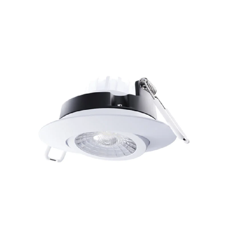 Industrial Ceiling - Mounted Lighting for Assembly Plants3" Round Recessed Gimbal Downlight