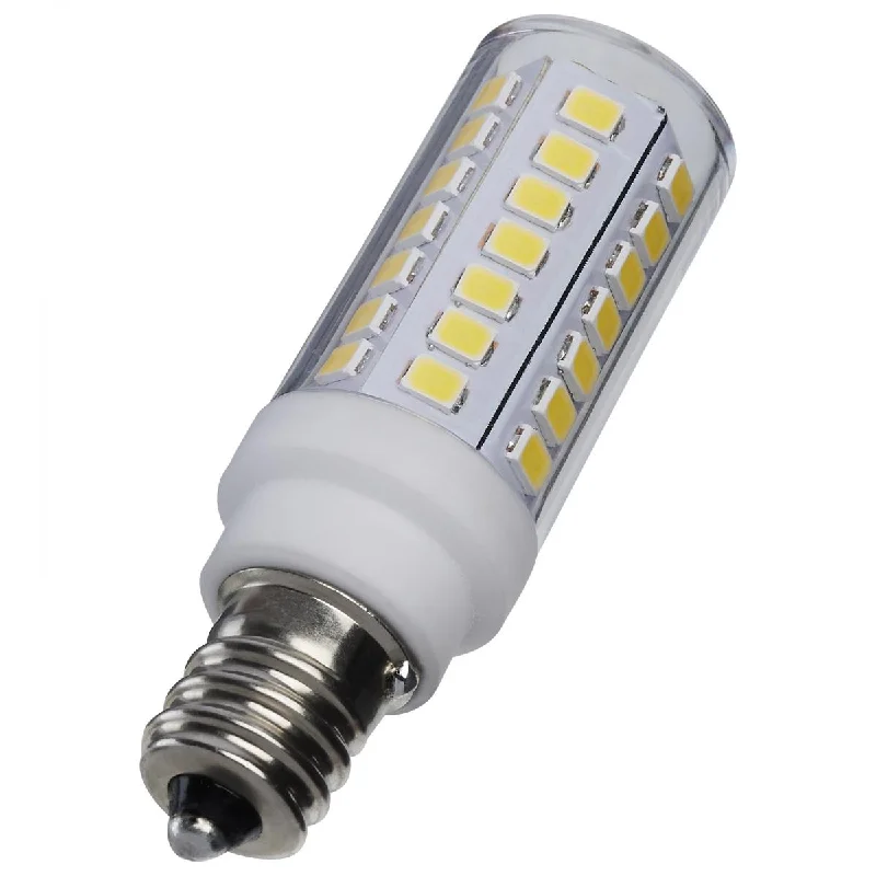 Industrial Lighting for Electronics ManufacturingT6 Mini LED Bulb, 5 Watts, 550 Lumens, 5000K, E12 Candelabra Base, Clear Finish, 120V Industrial Lighting for Electronics ManufacturingT6 Mini LED Bulb, 5 Watts, 550 Lumens, 5000K, E12 Candelabra Base, Clear Finish, 120V