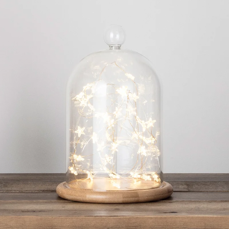 String Lights for Nursery Room DecorStar Micro Light Large Bell Jar Bundle