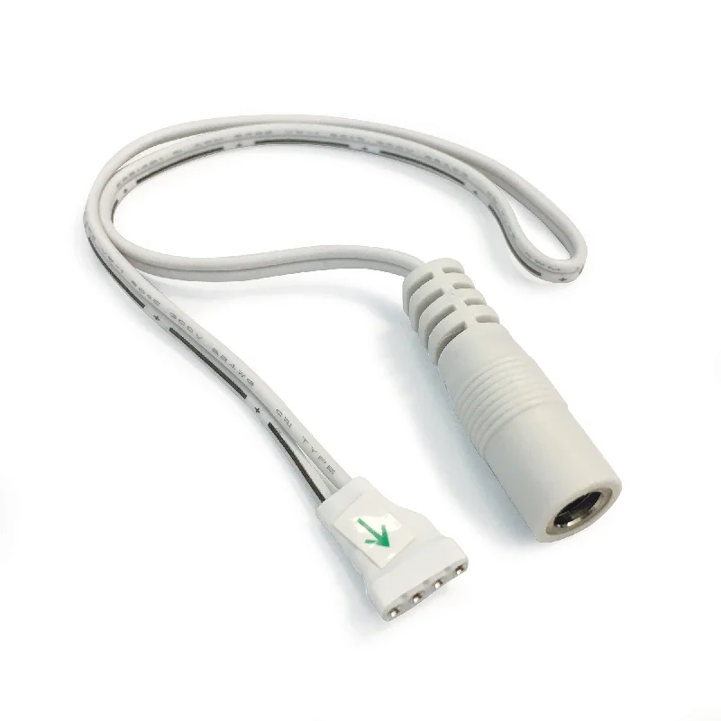 String Lights for Camping TripsNora Lighting NATL-515W 9" Power Line Interconnector For 12V Standard Tape Light - White String Lights for Camping TripsNora Lighting NATL-515W 9" Power Line Interconnector For 12V Standard Tape Light - White