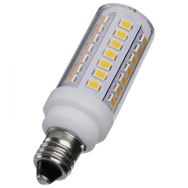 Energy - Efficient Industrial Lighting for Cost - SavingsT6 Mini LED Bulb, 5 Watts, 550 Lumens, 3000K, E11 Mini-Candelabra Base, Clear Finish, 120V Energy - Efficient Industrial Lighting for Cost - SavingsT6 Mini LED Bulb, 5 Watts, 550 Lumens, 3000K, E11 Mini-Candelabra Base, Clear Finish, 120V