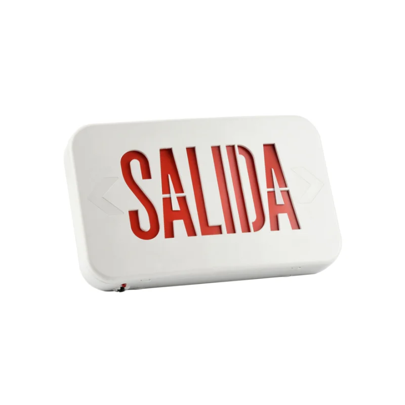 Industrial Lighting for Printing Press FacilitiesPT-EXL-2 Salida Series Bi-Color LED Exit Sign Industrial Lighting for Printing Press FacilitiesPT-EXL-2 Salida Series Bi-Color LED Exit Sign