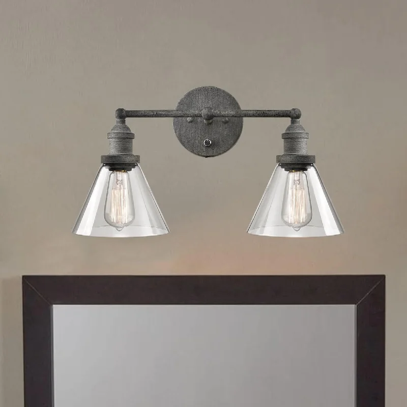 Industrial Pendant Lighting for Machine ShopsRustic Mycete Glass 2 Light Hardwired & Plug in Bath Wall Sconce Industrial Pendant Lighting for Machine ShopsRustic Mycete Glass 2 Light Hardwired & Plug in Bath Wall Sconce
