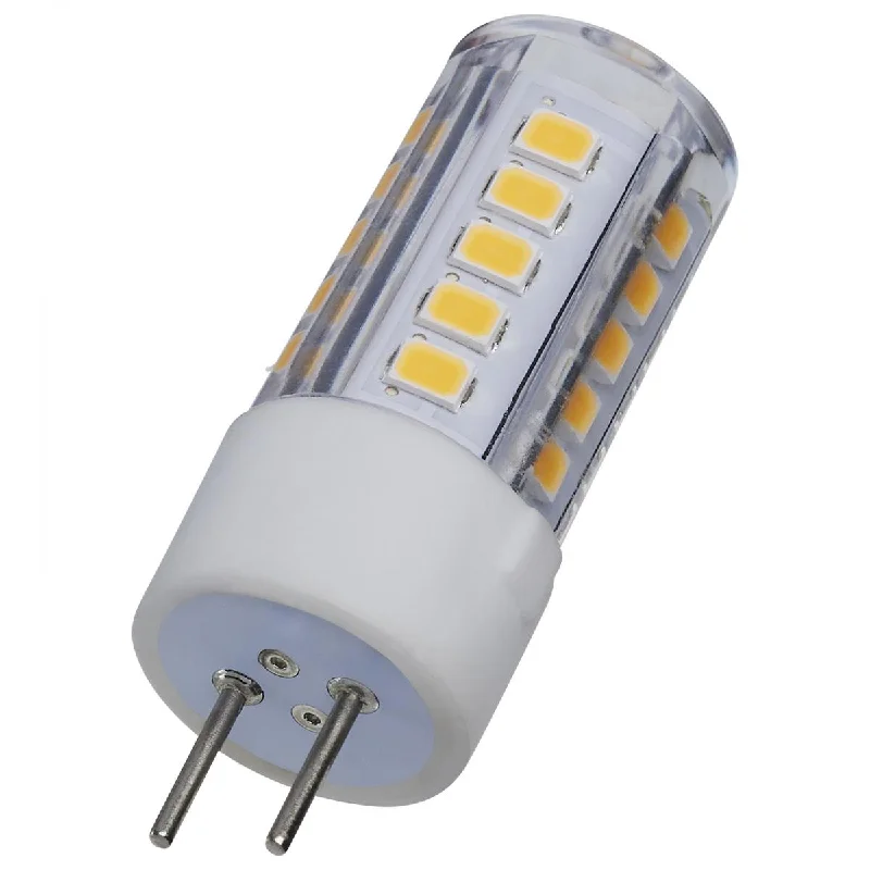 Explosion - Proof Industrial Lighting for Hazardous LocationsT6 Mini LED Bulb, 4.5 Watts, 430 Lumens, 3000K, GY6.35 Base, Clear Finish, 12V Explosion - Proof Industrial Lighting for Hazardous LocationsT6 Mini LED Bulb, 4.5 Watts, 430 Lumens, 3000K, GY6.35 Base, Clear Finish, 12V