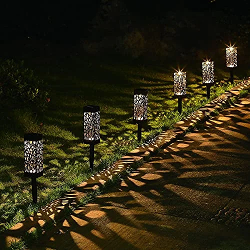 String Lights for Wedding Receptions8 Pcs Solar Powered LED Garden Lights, Solar Path Lights Outdoor, Automatic Led Halloween Christmas Decorative Landscape Lighting for Patio, Yard and Garden String Lights for Wedding Receptions8 Pcs Solar Powered LED Garden Lights, Solar Path Lights Outdoor, Automatic Led Halloween Christmas Decorative Landscape Lighting for Patio, Yard and Garden
