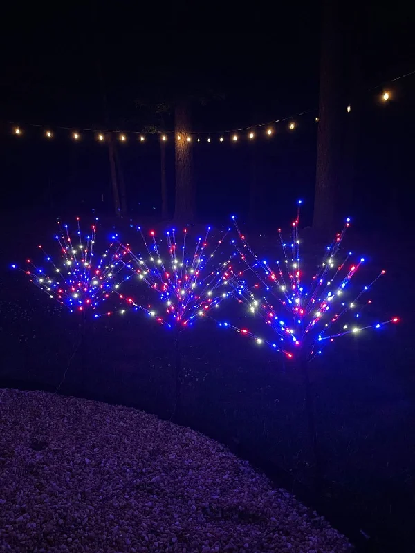 Fairy String Lights for Bedroom DecorLED Patriotic Light Bursts