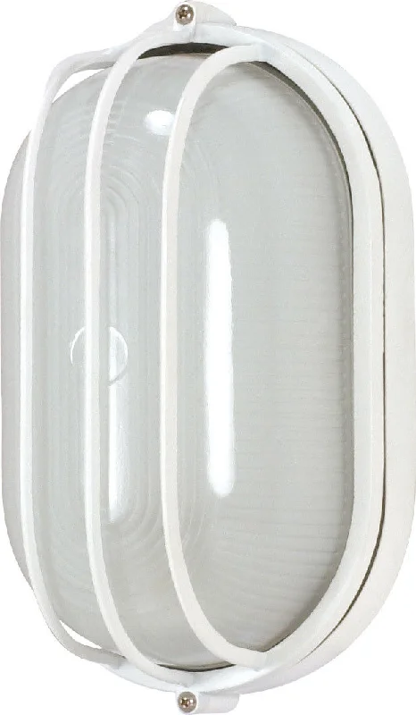Nuvo Lighting 60-568-LED Signature Collection One Light Exterior Outdoor Wall Fixture in White Finish