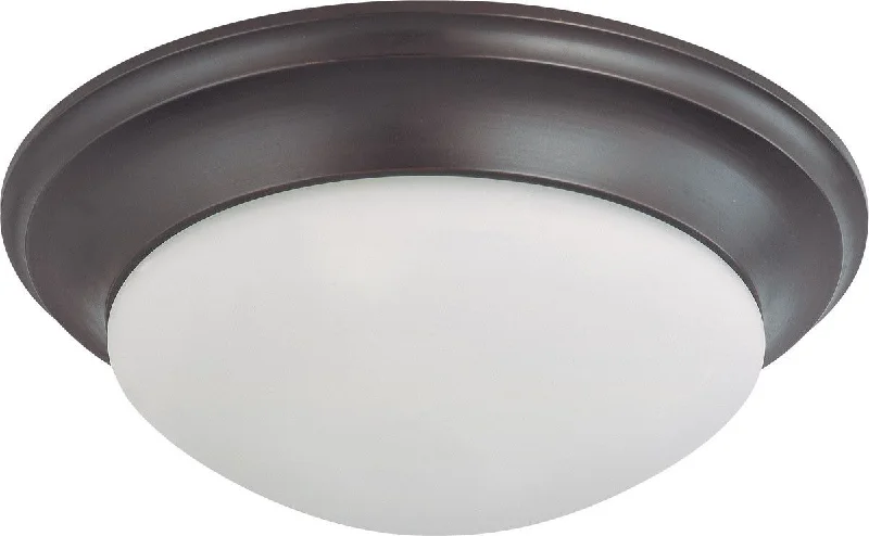 Nuvo Lighting 60-3367 Signature Collection Three Light Energy Star Efficient GU24 Flush Ceiling Mount in Mahogany Bronze Finish Nuvo Lighting 60-3367 Signature Collection Three Light Energy Star Efficient GU24 Flush Ceiling Mount in Mahogany Bronze Finish