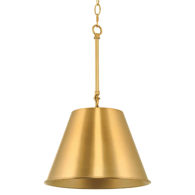 Industrial Lighting for Furniture FactoriesKira Home Vida 12" Modern Industrial Pendant Light + Metal Empire Shade, Adjustable Hanging Height, Warm Brass Finish Industrial Lighting for Furniture FactoriesKira Home Vida 12" Modern Industrial Pendant Light + Metal Empire Shade, Adjustable Hanging Height, Warm Brass Finish
