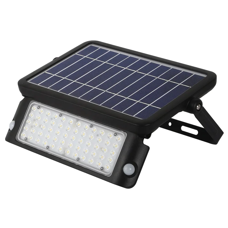 Industrial Wall - Mounted Lighting for Workshop WallsDefender 10W Solar LED Flood Light Industrial Wall - Mounted Lighting for Workshop WallsDefender 10W Solar LED Flood Light