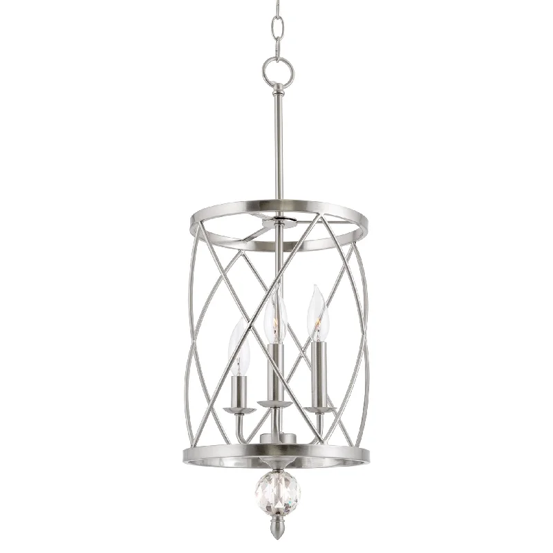 Explosion - Proof Industrial Lighting for Hazardous LocationsKira Home Eleanor 13" 3-Light Modern Foyer Light Pendant Chandelier, Cylinder Metal Shade, Adjustable Height, Brushed Nickel Finish Explosion - Proof Industrial Lighting for Hazardous LocationsKira Home Eleanor 13" 3-Light Modern Foyer Light Pendant Chandelier, Cylinder Metal Shade, Adjustable Height, Brushed Nickel Finish