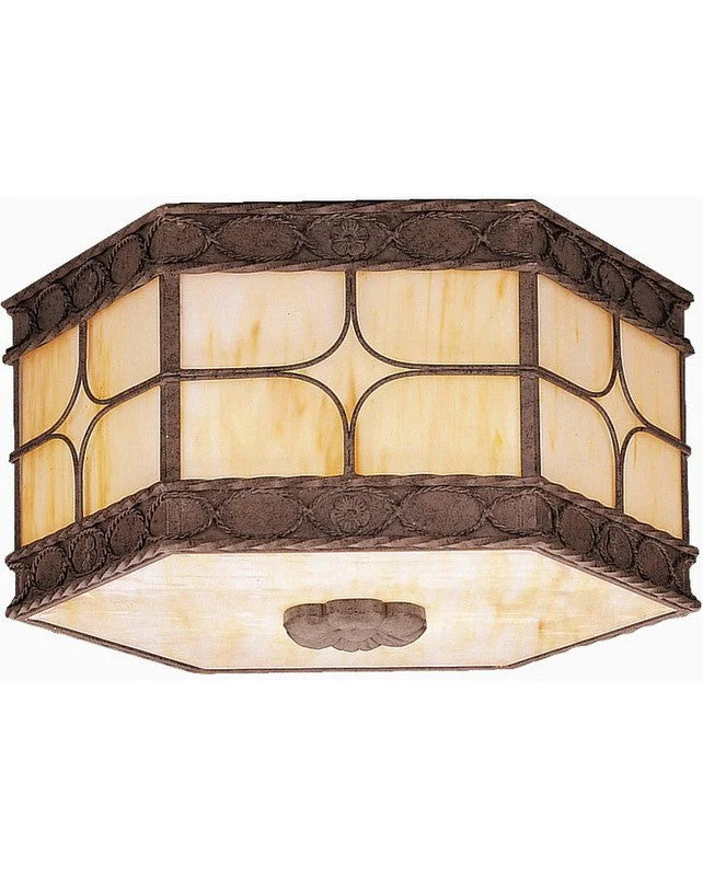 Kichler Lighting 410979 OI Palencia Collection LED GU24 Outdoor Exterior Ceiling Light in Olde Iron Finish Kichler Lighting 410979 OI Palencia Collection LED GU24 Outdoor Exterior Ceiling Light in Olde Iron Finish