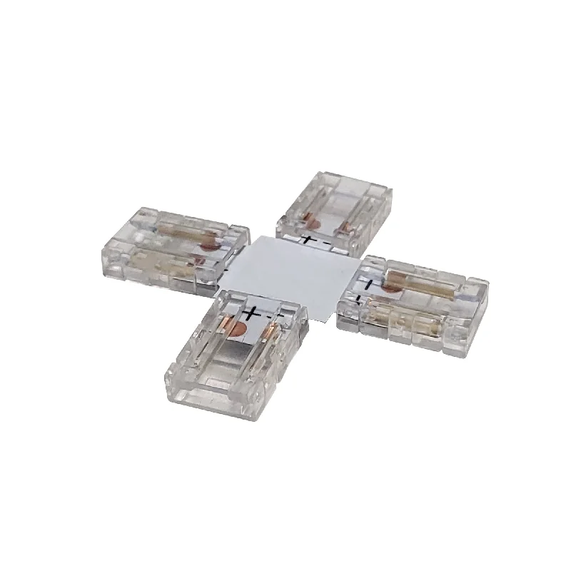 String Lights for Wedding ReceptionsNora Lighting NATLCB-X X Connector For NUTP14 - White String Lights for Wedding ReceptionsNora Lighting NATLCB-X X Connector For NUTP14 - White