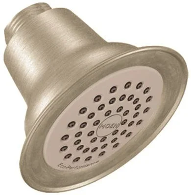 Moen Eco Showerhead Single Function Brushed Nickel' 1.75 Gpm