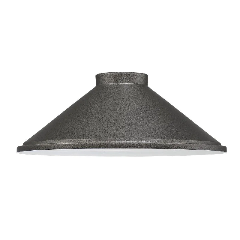 Industrial Lighting for Furniture FactoriesRLM 14 in. Path Light Shade Smoked Iron finish Industrial Lighting for Furniture FactoriesRLM 14 in. Path Light Shade Smoked Iron finish