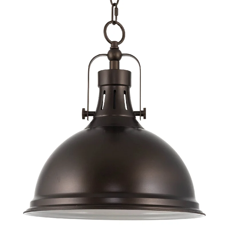 Industrial Lighting for Chemical PlantsKira Home Belle 15" Modern Industrial Pendant Light, Adjustable Hanging Height, Oil Rubbed Bronze Finish Industrial Lighting for Chemical PlantsKira Home Belle 15" Modern Industrial Pendant Light, Adjustable Hanging Height, Oil Rubbed Bronze Finish