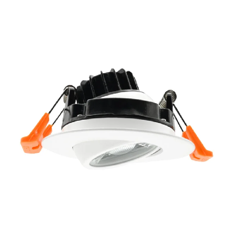 Industrial Ceiling - Mounted Lighting for Assembly Plants3" LED Recessed Round Gimbal with 5CCT