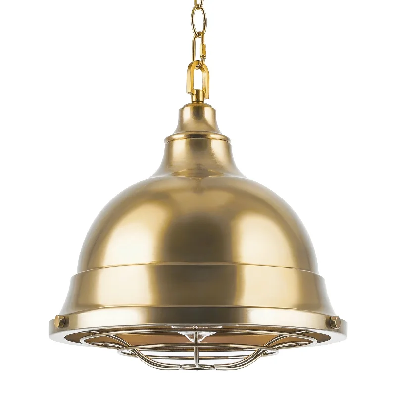 Industrial Emergency Lighting for Safety in FactoriesKira Home Liberty 13" Modern Industrial Pendant Light + Metal Cage Shade, Adjustable Hanging Height, Cool Brass Finish Industrial Emergency Lighting for Safety in FactoriesKira Home Liberty 13" Modern Industrial Pendant Light + Metal Cage Shade, Adjustable Hanging Height, Cool Brass Finish