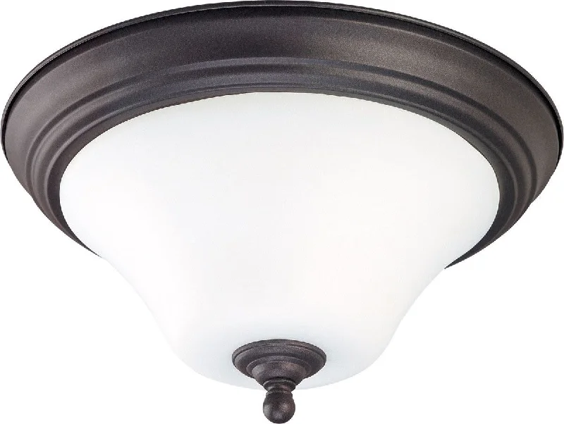 Nuvo Lighting 60-41925 Dupont Collection Two Light Energy Star Efficient LED GU24 Flush Ceiling Mount in Dark Chocolate Finish Nuvo Lighting 60-41925 Dupont Collection Two Light Energy Star Efficient LED GU24 Flush Ceiling Mount in Dark Chocolate Finish