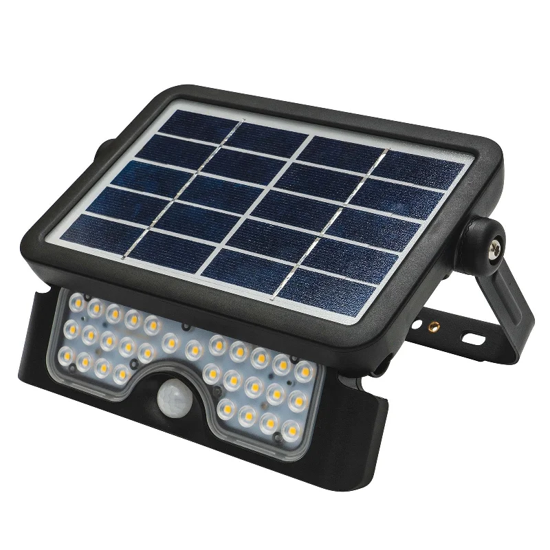 Industrial Lighting for Textile MillsDefender 5W Solar LED Flood Light