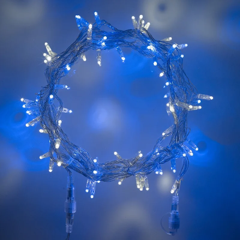 String Lights for Camping TripsCore Connect 30m 300 Blue & White Connectable Fairy Lights Clear Cable String Lights for Camping TripsCore Connect 30m 300 Blue & White Connectable Fairy Lights Clear Cable