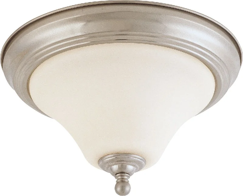 Nuvo Lighting 60-41904 Dupont Collection One Light Energy Star Efficient LED GU24 Flush Ceiling Mount in Brushed Nickel Finish Nuvo Lighting 60-41904 Dupont Collection One Light Energy Star Efficient LED GU24 Flush Ceiling Mount in Brushed Nickel Finish
