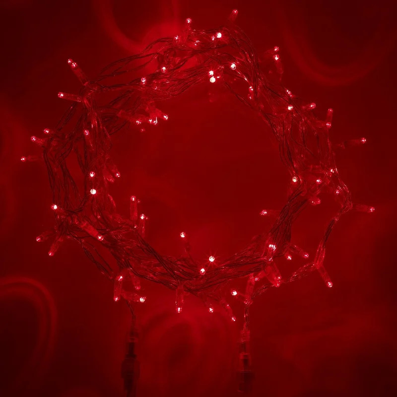 String Lights for Camping TripsCore Connect 20m 200 Red Connectable Fairy Lights Clear Cable String Lights for Camping TripsCore Connect 20m 200 Red Connectable Fairy Lights Clear Cable