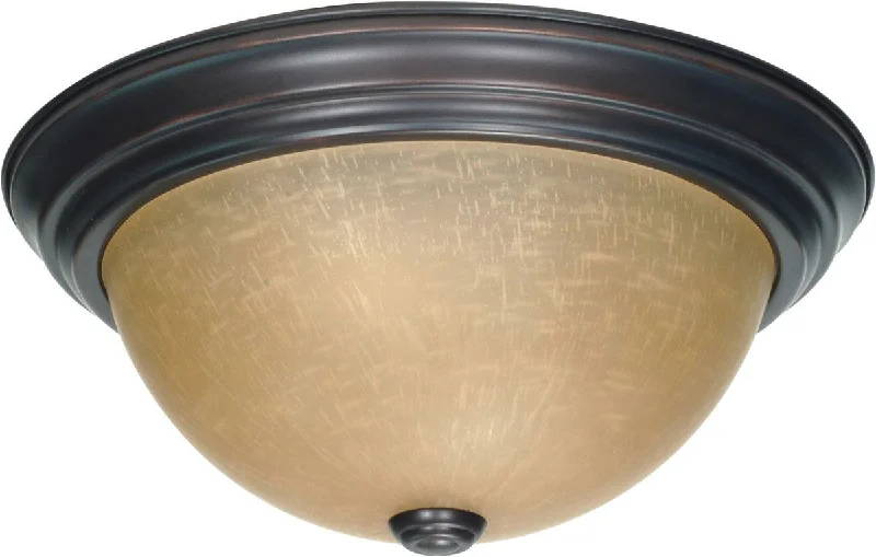 Nuvo Lighting 60-3106 Signature Collection Two Light Energy Star Efficient GU24 Flush Ceiling Mount in Mahogany Bronze Finish Nuvo Lighting 60-3106 Signature Collection Two Light Energy Star Efficient GU24 Flush Ceiling Mount in Mahogany Bronze Finish