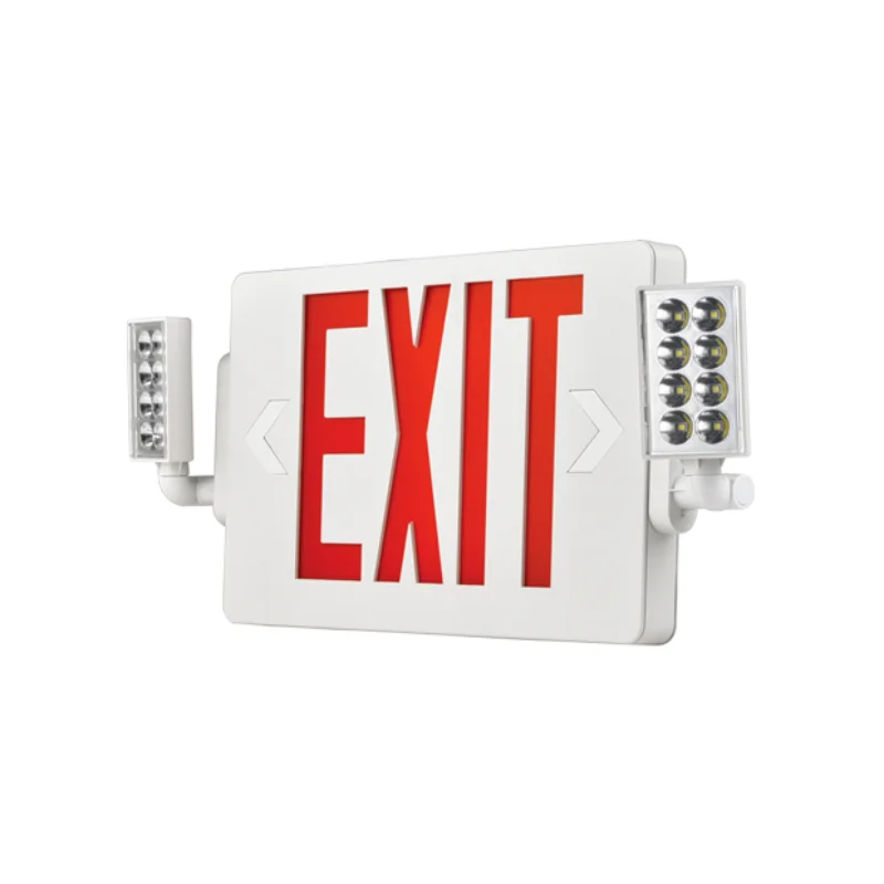 Shock - Resistant Industrial Lighting for Vibrating Machinery AreasPT-EXL-C-SLM Series Ultra-Slim LED Exit Sign & Emergency Light Combo Shock - Resistant Industrial Lighting for Vibrating Machinery AreasPT-EXL-C-SLM Series Ultra-Slim LED Exit Sign & Emergency Light Combo
