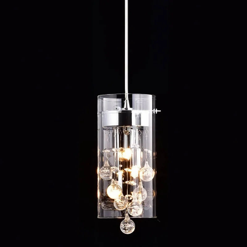 Industrial Lighting for Textile MillsCrystal Modern Pendant lighting Glass Cylinder and Bubble Crystal Industrial Lighting for Textile MillsCrystal Modern Pendant lighting Glass Cylinder and Bubble Crystal